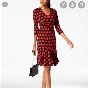 New I.N.C. Polka dot dress new with tags